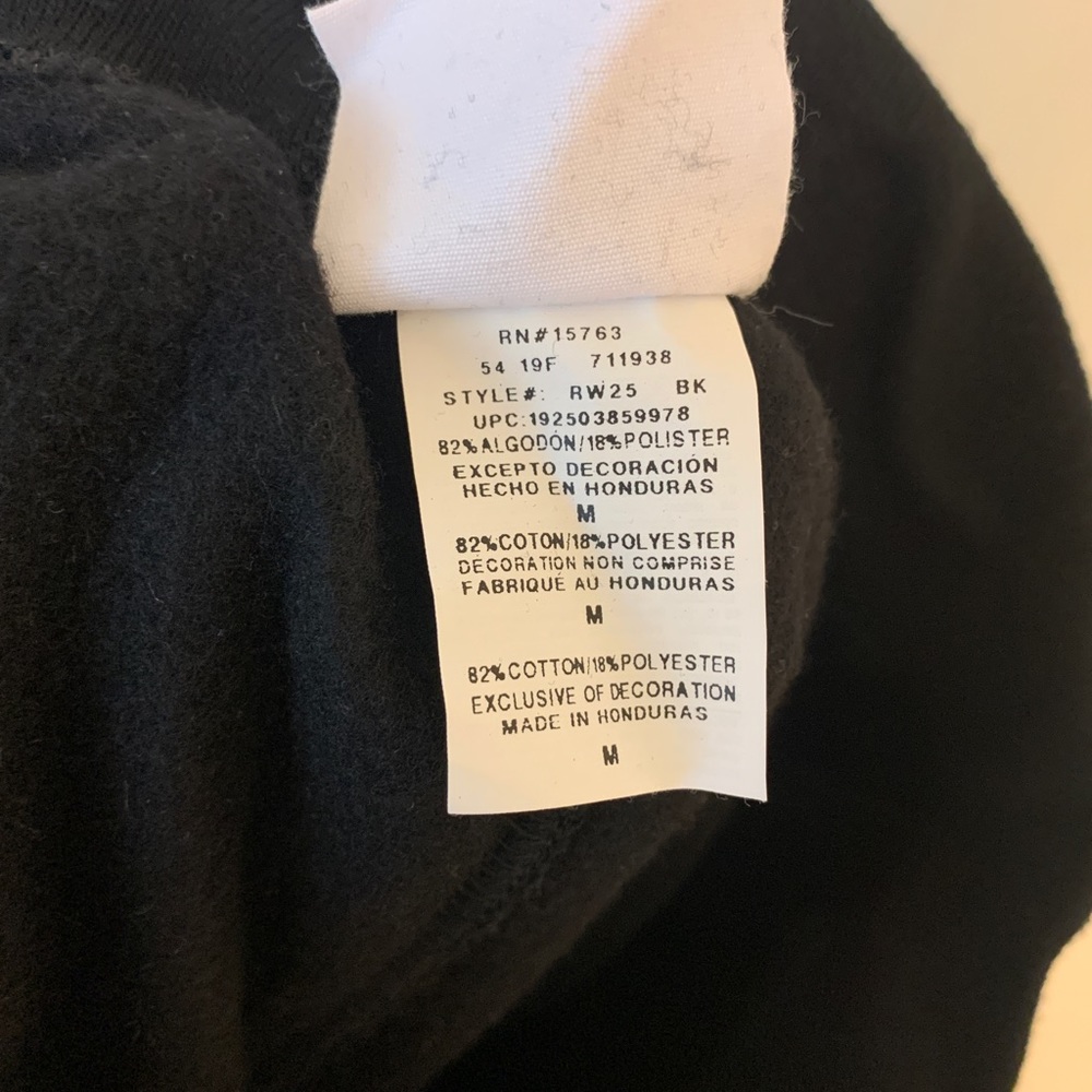 Champion Reverse Weave Black Sweatpants - Picture 7 of 7